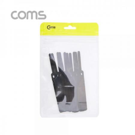디바이스마트,케이블/전선 > 케이블악세사리/툴 > 케이블타이/레이싱,Coms,벨크로 타이 10pcs (소) / Black / 케이블타이 / 120mm [ID820],Coms 벨크로 타이 10pcs (소) / Black / 케이블타이 / 120mm