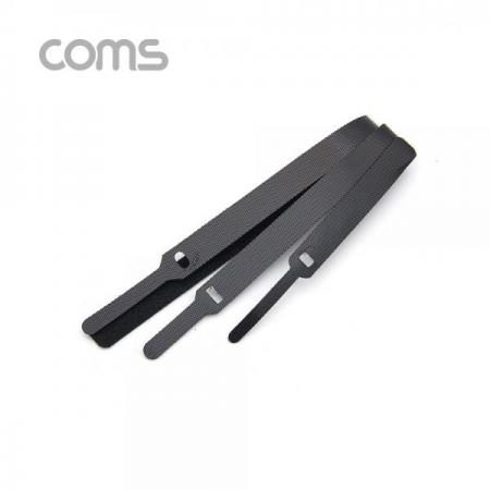 디바이스마트,케이블/전선 > 케이블악세사리/툴 > 케이블타이/레이싱,Coms,벨크로 타이 3pcs (대,중,소) / Black / 케이블타이 / 120mm, 200mm, 315mm [ID816],Coms 벨크로 타이 3pcs (대/중/소) / Black / 케이블타이 / 120mm/ 200mm/ 315mm