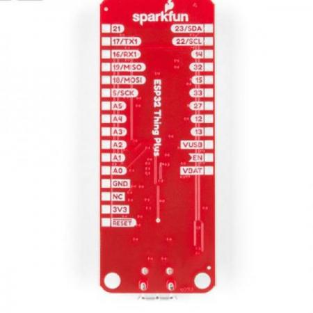 디바이스마트,MCU보드/전자키트 > 통신/네트워크 > 와이파이,SparkFun,SparkFun Thing Plus - ESP32 WROOM [WRL-15663],정전식 터치 센서, 홀 센서, SD 카드 인터페이스, 이더넷, 고속 SPI, UART, I2S 및 I2C에 이르는 다양한 주변기기를 호환하며,내장된 ESP32 WROOM 모듈로 인해 16MB의 플래시 메모리, 520kB의 내장 SRAM, 802.11 BGN WiFi 송수신기 및 듀얼 모드 블루투스 기능, LiPo 배터리를 꽂을 JST 커넥터 등을 갖추고 있습니다