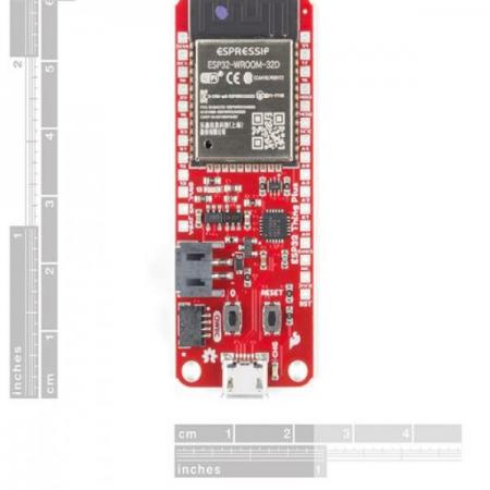 디바이스마트,MCU보드/전자키트 > 통신/네트워크 > 와이파이,SparkFun,SparkFun Thing Plus - ESP32 WROOM [WRL-15663],정전식 터치 센서, 홀 센서, SD 카드 인터페이스, 이더넷, 고속 SPI, UART, I2S 및 I2C에 이르는 다양한 주변기기를 호환하며,내장된 ESP32 WROOM 모듈로 인해 16MB의 플래시 메모리, 520kB의 내장 SRAM, 802.11 BGN WiFi 송수신기 및 듀얼 모드 블루투스 기능, LiPo 배터리를 꽂을 JST 커넥터 등을 갖추고 있습니다