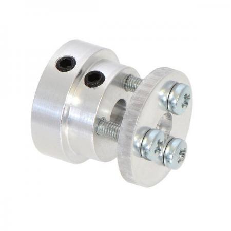 디바이스마트,기계/제어/로봇/모터 > 모터류 > 마운트/브라켓/허브/기어박스,Pololu,Pololu Aluminum Scooter Wheel Adapter for 1/4″ Shaft #2675,Scooter/Skate Wheel 과 호환되는 1/4inch (6.35mm) 샤프트 마운팅 허브입니다.