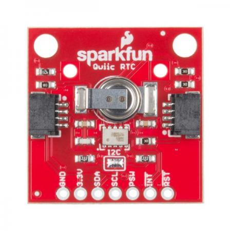디바이스마트,MCU보드/전자키트 > 버튼/스위치/제어/RTC > RTC/타이머,SparkFun,SparkFun Real Time Clock Module - RV-1805 (Qwiic) [BOB-14558],이 모듈에 사용되는 RV-1805 칩셋에는 2개의 저전력 RC 기반 내부 오실레이터를 가지고 있으며, 튜닝 포크 크리스탈을 이용하여 자동으로 두 오실레이터 사이를 이동하며 몇 분마다 RC 오실레이터를 교정함으로, 매우 정확한 날짜와 시간을 유지할 수 있으며 오차는 1년에 ±3분입니다.