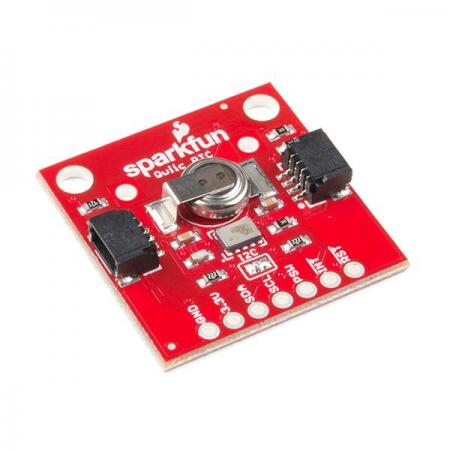 디바이스마트,MCU보드/전자키트 > 버튼/스위치/제어/RTC > RTC/타이머,SparkFun,SparkFun Real Time Clock Module - RV-1805 (Qwiic) [BOB-14558],이 모듈에 사용되는 RV-1805 칩셋에는 2개의 저전력 RC 기반 내부 오실레이터를 가지고 있으며, 튜닝 포크 크리스탈을 이용하여 자동으로 두 오실레이터 사이를 이동하며 몇 분마다 RC 오실레이터를 교정함으로, 매우 정확한 날짜와 시간을 유지할 수 있으며 오차는 1년에 ±3분입니다.