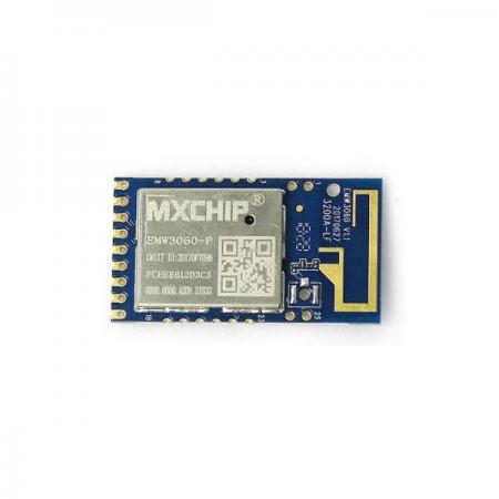 디바이스마트,MCU보드/전자키트 > 통신/네트워크 > 와이파이,Seeedstudio,EMW3060 WiFi Module [113990636],ARM9, WLAN MAC / Baseband / RF을 갖춘 MXCHIP사의 EMW3060 WiFi 모듈 / 공급 전압 : 3.0V ~ 3.6V / 인터페이스 : 2xUART / 1x SPI / 2x I2C / 최대 15 개의 GPIO / 스마트 조명, 스마트홈, 산업 자동화 등에 활용
