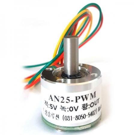 디바이스마트,MCU보드/전자키트 > 센서모듈 > 가속도/자이로/지자기센서 > 지자기센서,드림솔루션,각도센서 AN25-PWM,아두이노 호환 소스코드 제공 / 자기장을 이용한 비접촉식 각도센서로서 절대적인 회전각도를 측정 / 비접촉식 센서이므로 연속회전이 가능하고 높은 회전수에서도 정밀하게 각도 측정이 가능