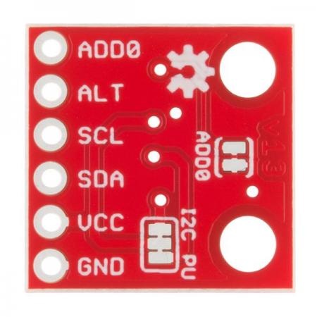 디바이스마트,MCU보드/전자키트 > 센서모듈,SparkFun,SparkFun Digital Temperature Sensor Breakout - TMP102 [SEN-13314],온도 오차± 0.5 ° C이며, I2C 통신용 4.7kΩ 풀업 저항이 내장되어 있으며 구동 전압은 1.4V ~ 3.6V입니다