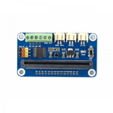 디바이스마트,오픈소스/코딩교육 > Micro:Bit > 마이크로비트 확장/변환보드,Seeedstudio,Driver Breakout for micro:bit, drives motors and servos [105990091],마이크로:비트 호환 / 2x DC 모터 인터페이스, 3x 서보 인터페이스 / 전원 : 6~12V / 서보 전압 : 5V