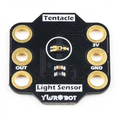 디바이스마트,오픈소스/코딩교육 > Micro:Bit > 마이크로비트 센서/모듈,YwRobot,마이크로비트 Tentacle 조도센서 모듈 [BRD0800053],Micro:bit Tentacle 조도센서 모듈 / 전압 : 3.3V , 3V / 출력  : 아날로그 / 사이즈  : 3cm X 3cm