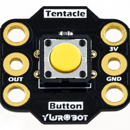 디바이스마트,오픈소스/코딩교육 > Micro:Bit > 마이크로비트 센서/모듈,YwRobot,마이크로비트 Tentacle 택트 스위치 모듈 [BRD0800052],Micro:bit호환 / 전압 : 3V ~ 3.3V / 홀크기 : 3mm / 출력 : 디지털 레벨 / 사이즈 : 3cm X 3cm