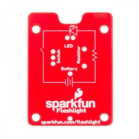 디바이스마트,MCU보드/전자키트 > 교육용키트/로봇 > 교육용키트 > 전기/전자/회로,SparkFun,SparkFun Basic Flashlight Soldering Kit [KIT-14877],PCB, 작은 코인 셀 배터리, 배터리 홀더, LED, 저항 및 스위치가 있으며, 납땜 및 회로 설계의 기초를 가르치기 위해 고안된 작은 손전등 키트입니다.