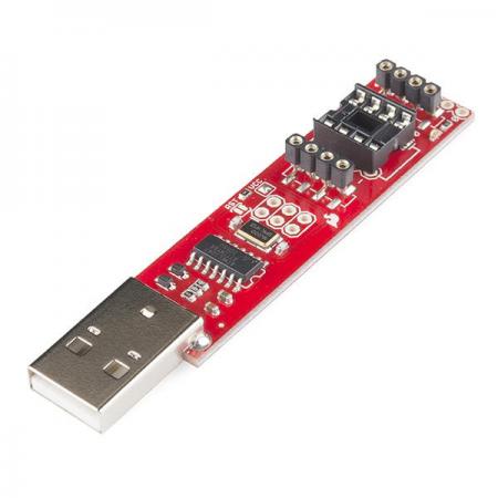 디바이스마트,오픈소스/코딩교육 > 아두이노 > 아두이노 호환보드,SparkFun,Tiny AVR Programmer [PGM-11801],USB 포트에 직접 연결하여 ATtiny45 혹은 85 프로그래밍이 가능합니다.