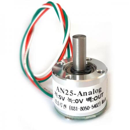 디바이스마트,MCU보드/전자키트 > 센서모듈 > 가속도/자이로/지자기센서 > 지자기센서,드림솔루션,각도센서 AN25-Analog,아두이노 호환 소스코드 제공 / 자기장을 이용한 비접촉식 각도센서로서 절대적인 회전각도를 측정 / 비접촉식 센서이므로 연속회전이 가능하고 높은 회전수에서도 정밀하게 각도 측정이 가능