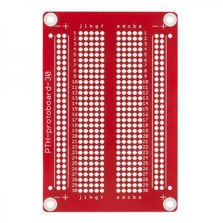 디바이스마트,커넥터/PCB > PCB기판/관련상품 > 특수기판 > 특수제작 PCB,SparkFun,SparkFun Solder-able Breadboard [PRT-12070],일반 브레드 보드와 동일한 핀 및 전원 레일과 구성을 가진 크기의 프로토 타입 보드입니다