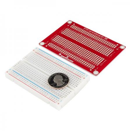 디바이스마트,커넥터/PCB > PCB기판/관련상품 > 특수기판 > 특수제작 PCB,SparkFun,SparkFun Solder-able Breadboard [PRT-12070],일반 브레드 보드와 동일한 핀 및 전원 레일과 구성을 가진 크기의 프로토 타입 보드입니다