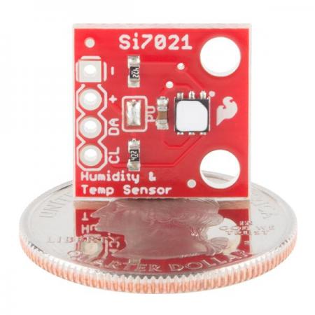 디바이스마트,MCU보드/전자키트 > 센서모듈 > 온도/습도 > 온습도겸용,SparkFun,SparkFun Humidity and Temperature Sensor Breakout - Si7021 [SEN-13763],저렴한 비용으로 사용하기 쉬운 고정밀 습도 및 온도 센서입니다.