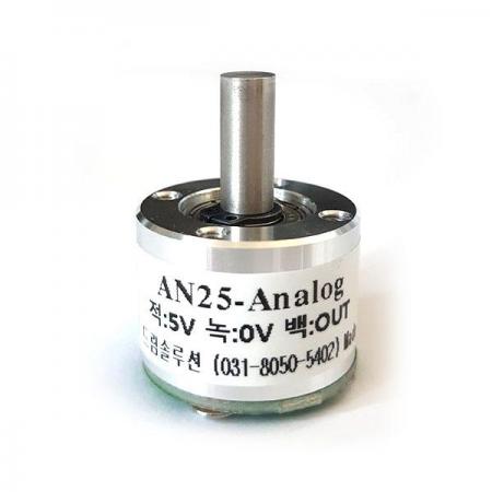 디바이스마트,MCU보드/전자키트 > 센서모듈 > 가속도/자이로/지자기센서 > 지자기센서,드림솔루션,각도센서 AN25-Analog,아두이노 호환 소스코드 제공 / 자기장을 이용한 비접촉식 각도센서로서 절대적인 회전각도를 측정 / 비접촉식 센서이므로 연속회전이 가능하고 높은 회전수에서도 정밀하게 각도 측정이 가능