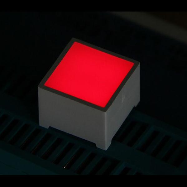 15*15mm LED Square - Red [104990097]