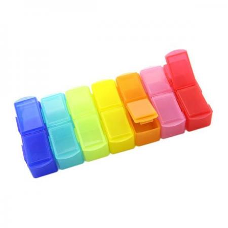 디바이스마트,공구함/작업대/엔클로저 > 공구함/부품함 > 부품보관함,Seeedstudio,Plastic Storage Box - Multicolour [110990121],활용도 높은 플라스틱 부품 보관박스 / 각종 전자부품, 상비약 등을 보관하기에 좋음 / 7색의 다양한 컬러