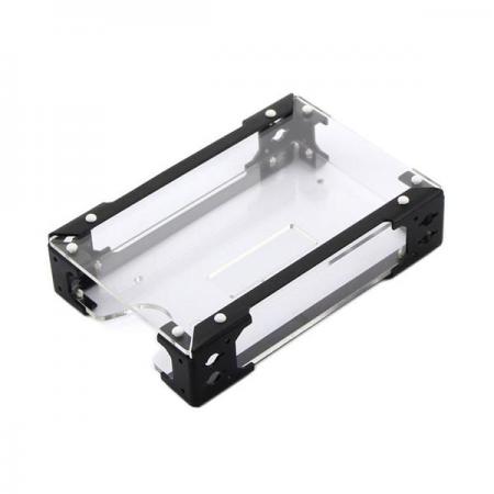 디바이스마트,오픈소스/코딩교육 > 라즈베리파이 > 라즈베리파이 케이스,Seeedstudio,Skeleton box for Raspberry Pi [110070000],Raspberry PiB + / 2와 호환 / 군용 등급의 알루미늄 및 하드 코팅 아크릴로 제작되어 물리적 및 부식으로부터 완전하게 보호됨