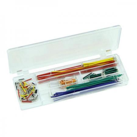 디바이스마트,케이블/전선 > 점퍼/하네스/악어/바나나 > 점퍼 와이어/케이블,Seeedstudio,Breadboard Jumper Wire Set (140 PCs Pack) [110990044],브레드보드 점퍼 와이어 세트로 2/5/7/10/12/15/17/20/22/25/50/75/100 및 125mm를 포함하여 각 길이당 10개의 PC가 있음