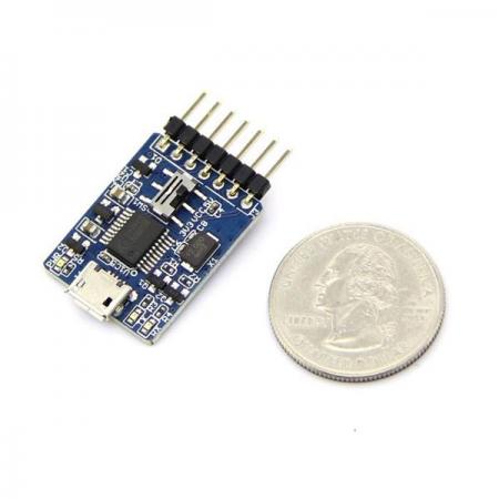 디바이스마트,MCU보드/전자키트 > 개발용 장비 > USB/RS232/RS485 컨버터,Seeedstudio,USB To Uart 5V&3V3 [103990049],CH340 기반의 USB 시리얼 어댑터 / USB 규격 버전 2.0 준수 / 작동 전압 : DC 5V