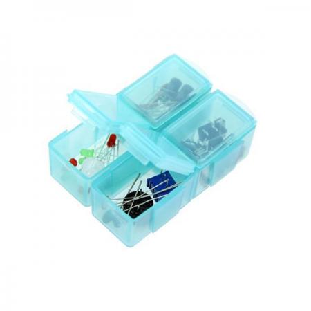 디바이스마트,MCU보드/전자키트 > 교육용키트/로봇 > 교육용키트,Seeedstudio,Sidekick Basic Kit for Arduino V2 [110060025],Arduino / Seeeduino / Seeeduino ADK / Maple Lilypad 또는 MCU 보드와 함께 사용하도록 설계 / 브레드보드, 점퍼와이어, 컬러 LED, 저항, 부저 등과 같은 DIY 프로젝트에 가장 많이 사용되는 구성품ㅂ 포함되어 있음