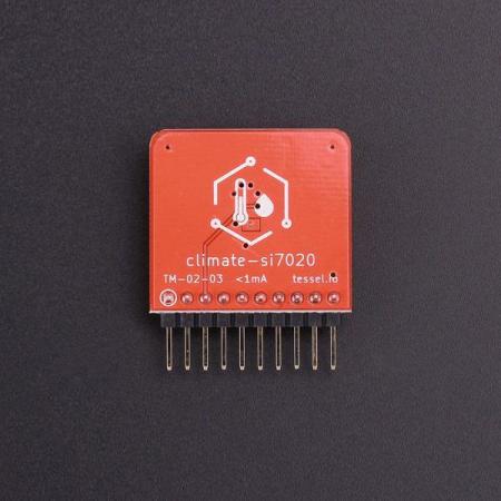 디바이스마트,MCU보드/전자키트 > 센서모듈 > 온도/습도 > 온습도겸용,Seeedstudio,Tessel Climate Module [101990054],습도 및 온도를 감지 / ± 1 ° 정확도로 0 ~ 70 ° C (32 ~ 160 ° F) 측정 / 상대 습도 0 % ~ 80 % 측정