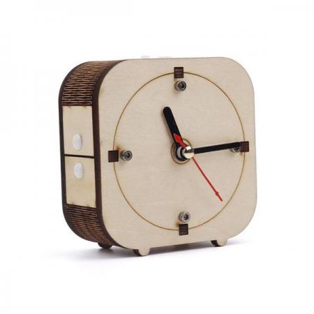 디바이스마트,MCU보드/전자키트 > 교육용키트/로봇 > 교육용키트,Seeedstudio,Back in Time - Make your wooden counter-clockwise clock [110060052],벤자민 버튼 (Benjamin Button) 컨셉으로 거꾸로 달리는 나무 시계를 조립해 만드는 키트 / AA배터리 미포함