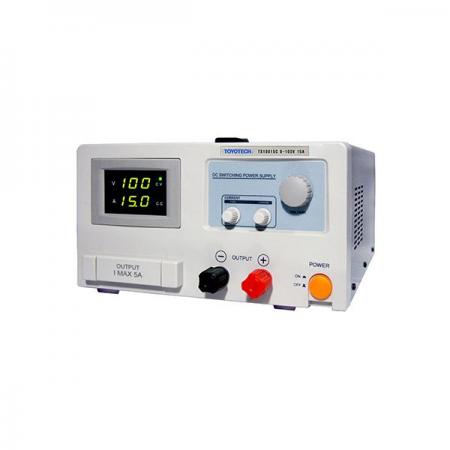 디바이스마트,계측기/측정공구 > 전원공급장치 > DC 파워서플라이,TOYOTECH,DC Power Supply TS10015C,[ SMPS] 1CH. 0~ 100V/0~ 15A. V:3digit. A:3digit