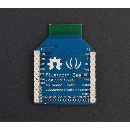 디바이스마트,MCU보드/전자키트 > 통신/네트워크 > 블루투스/BLE,Seeedstudio,Bluetooth Bee v2.0 [113050014],기존 Xbee 소켓과 호환되는 사용하기 쉬운 Bluetooth SPP 모듈 / 전압 : 1.8 ~ 3.6V / 인터페이스 : UART