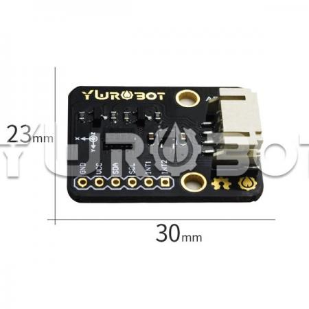 디바이스마트,오픈소스/코딩교육 > 아두이노 > 아두이노 센서모듈,YwRobot,아두이노 ADXL345 3축 가속도 센서모듈 [SEN080607],Arduino 호환 / 기울기 감지 / 움직임,충격 감지 / 가속도 측정 / 전압 : 5V / 인터페이스 : IIC / I2C / 사이즈 : 30mm X 23mm