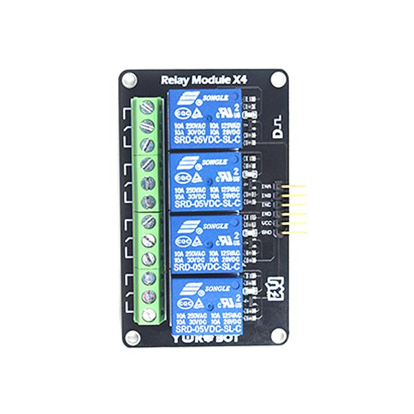 아두이노 4채널 5V 릴레이 모듈 [ELB080038]