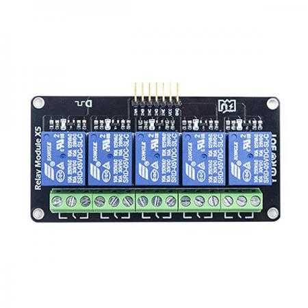 디바이스마트,MCU보드/전자키트 > 전원/신호/저장/응용 > 릴레이,YwRobot,아두이노 5채널 5V 릴레이 모듈 [ELB080039],Arduino high current relay module / 전압 : 5V / 전력 용량 : AC 10A 250V / DC 10A 30V / 사이즈 : 9.3cm X 4.7cm