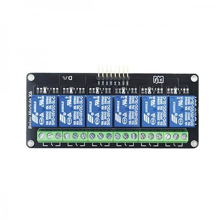 디바이스마트,MCU보드/전자키트 > 전원/신호/저장/응용 > 릴레이,YwRobot,아두이노 6채널 5V 릴레이 모듈 [ELB080040],Arduino high current relay module / 전압 : 5V / 전력 용량 : AC 10A 250V / DC 10A 30V / 사이즈 : 10.8cm X 4.7cm