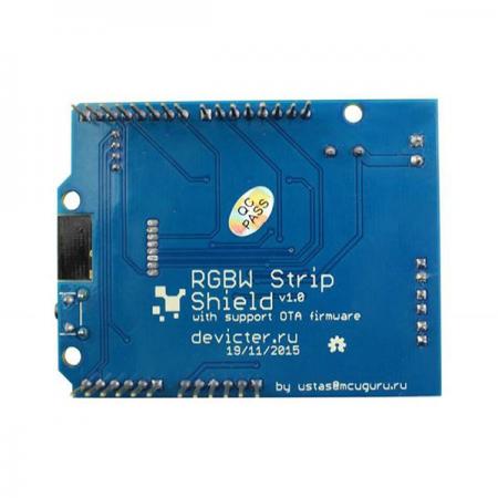 디바이스마트,오픈소스/코딩교육 > 아두이노 > 아두이노 호환쉴드,Seeedstudio,RGBW Strip WireLess Shield V1.0 [105990030],12 - 24V RGB LED 스트립과 호환되는 아두이노 쉴드 / 4 PWM 출력 (RGBW) / 온보드 64kb SPI 플래시 / E2prom / GROVE 호환 커넥터 : I2C
