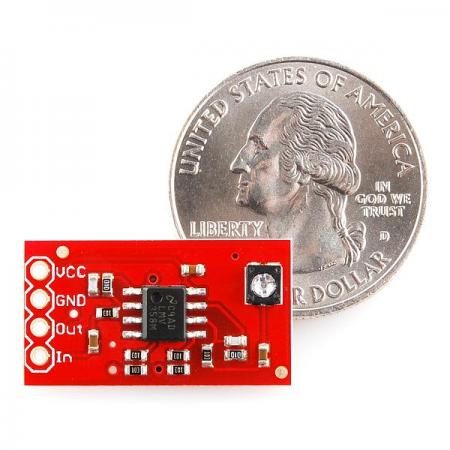 디바이스마트,MCU보드/전자키트,SparkFun,SparkFun OpAmp Breakout - LMV358 [BOB-09816],단계 간 신호 레벨을 설정하며, 대역폭은 피드백 캐패시터 쌍에 의해 15.9kHz로 설정되거나, 캡을 제거한 상태에서 100kHz 이상 설정됩니다.