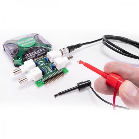 디바이스마트,MCU보드/전자키트 > 프로세서/개발보드 > Digilent > JTAG 및 기타,Digilent,BNC to Minigrabber Cable 240-136,240-136 / 총 길이 :  44.88 인치 (114cm) /  BNC 어댑터 와 함께 사용하도록 설계된 BNC-minigrabber 클립 테스트 프로브 / 파형 발생기 채널과의 안전한 연결을 보장