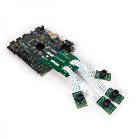 디바이스마트,MCU보드/전자키트 > 프로세서/개발보드 > Digilent > Pmod Modules,Digilent,FMC Pcam Adapter 410-372,410-372 / 고속 FMC 커넥터로 FPGA 또는 APSoC 개발 보드에 카메라를 추가 가능 / Digilent의 Pcam 카메라 솔루션 과 함께 작동하도록 설계 / 저비용 카메라 모듈을 고속 개발 보드에 부착 할 수 있으므로 여러 카메라 시스템을 개발 / VADJ 전압 (1.8V - 3.3V)과 호환 가능