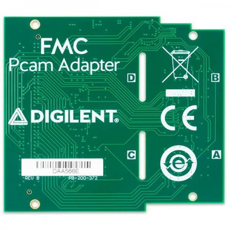 디바이스마트,MCU보드/전자키트 > 프로세서/개발보드 > Digilent > Pmod Modules,Digilent,FMC Pcam Adapter 410-372,410-372 / 고속 FMC 커넥터로 FPGA 또는 APSoC 개발 보드에 카메라를 추가 가능 / Digilent의 Pcam 카메라 솔루션 과 함께 작동하도록 설계 / 저비용 카메라 모듈을 고속 개발 보드에 부착 할 수 있으므로 여러 카메라 시스템을 개발 / VADJ 전압 (1.8V - 3.3V)과 호환 가능
