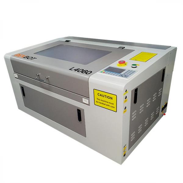 디바이스마트,기계/제어/로봇/모터 > 공작기계 및 기계부품 > 소형 개발용 CNC/레이저 > CNC/레이저,REXBOT,REXBOT-L4060 (50W) CO2레이저조각기 / CO2레이저커팅기,400 X 600 X 200의 가공영역을 가지는 컴팩트한 레이저 조각기 입니다.  50W, 60W, 80W, 90W의 레이저 튜브를 사용 / 전용 절단 블레이드 및 허니콤보 테이블을 제공하으로써 작업 효율 향상 / Z축 최대 200mm까지 움직일 수 있도록 전동식 리프트를 장착 / 넓은 판재들을 가공할 수 있게 오픈형 프론트 타입으로 설계 되었습니다.