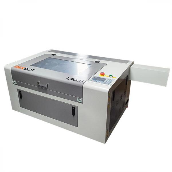 디바이스마트,기계/제어/로봇/모터 > 공작기계 및 기계부품 > 소형 개발용 CNC/레이저 > CNC/레이저,REXBOT,REXBOT-L4060 (60W) CO2레이저조각기 / CO2레이저커팅기,400 X 600 X 200의 가공영역을 가지는 컴팩트한 레이저 조각기 입니다.  50W, 60W, 80W, 90W의 레이저 튜브를 사용 / 전용 절단 블레이드 및 허니콤보 테이블을 제공하으로써 작업 효율 향상 / Z축 최대 200mm까지 움직일 수 있도록 전동식 리프트를 장착 / 넓은 판재들을 가공할 수 있게 오픈형 프론트 타입으로 설계 되었습니다.