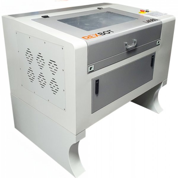 디바이스마트,기계/제어/로봇/모터 > 공작기계 및 기계부품 > 소형 개발용 CNC/레이저 > CNC/레이저,REXBOT,REXBOT-L4060 (90W) CO2레이저조각기 / CO2레이저커팅기,400 X 600 X 200의 가공영역을 가지는 컴팩트한 레이저 조각기 입니다. 50W, 60W, 80W, 90W의 레이저 튜브를 사용 / 전용 절단 블레이드 및 허니콤보 테이블을 제공하으로써 작업 효율 향상 / Z축 최대 200mm까지 움직일 수 있도록 전동식 리프트를 장착 / 넓은 판재들을 가공할 수 있게 오픈형 프론트 타입으로 설계 되었습니다.