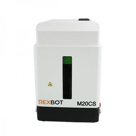 디바이스마트,기계/제어/로봇/모터 > 공작기계 및 기계부품 > 소형 개발용 CNC/레이저 > CNC/레이저,REXBOT,REXBOT-M20CS (Fiber 20W) 소형 파이버 레이저 레이저각인기 레이저마킹기 파이버레이저각인기 파이버레이저마킹기(금속 및 플라스틱 마킹),소형 밀폐형 커버 파이버 레이저 / 제품 마킹시 생기는 연기, 분진등을 외부로 노출되지 않게 차단 하는 밀폐형 커버 타입 / 전동식 슬라이딩 도어 및 전동식 포커스 기능을 탑재 / 알루미늄, 플라스틱, 핸드폰, 전자부품등 다양한 재료 가공 가능