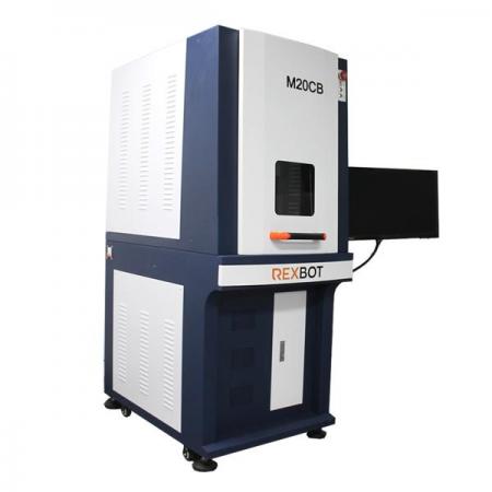 디바이스마트,기계/제어/로봇/모터 > 공작기계 및 기계부품 > 소형 개발용 CNC/레이저 > CNC/레이저,REXBOT,REXBOT-M20CB (Fiber 20W) 대형 파이버 레이저 레이저각인기 레이저마킹기 파이버레이저각인기 파이버레이저마킹기(금속 및 플라스틱 마킹),대형 밀폐형 커버 파이버 레이저 / 제품 마킹시 생기는 연기, 분진등을 외부로 노출되지 않게 차단 하는 밀폐형 커버 타입으로 설계 / 손쉬운 전동식 포커스 기능, PC 및 모니터 장착