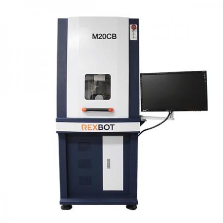 디바이스마트,기계/제어/로봇/모터 > 공작기계 및 기계부품 > 소형 개발용 CNC/레이저 > CNC/레이저,REXBOT,REXBOT-M20CB (Fiber 20W) 대형 파이버 레이저 레이저각인기 레이저마킹기 파이버레이저각인기 파이버레이저마킹기(금속 및 플라스틱 마킹),대형 밀폐형 커버 파이버 레이저 / 제품 마킹시 생기는 연기, 분진등을 외부로 노출되지 않게 차단 하는 밀폐형 커버 타입으로 설계 / 손쉬운 전동식 포커스 기능, PC 및 모니터 장착