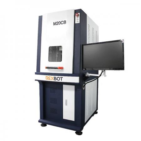 디바이스마트,기계/제어/로봇/모터 > 공작기계 및 기계부품 > 소형 개발용 CNC/레이저 > CNC/레이저,REXBOT,REXBOT-M20CB (Fiber 20W) 대형 파이버 레이저 레이저각인기 레이저마킹기 파이버레이저각인기 파이버레이저마킹기(금속 및 플라스틱 마킹),대형 밀폐형 커버 파이버 레이저 / 제품 마킹시 생기는 연기, 분진등을 외부로 노출되지 않게 차단 하는 밀폐형 커버 타입으로 설계 / 손쉬운 전동식 포커스 기능, PC 및 모니터 장착