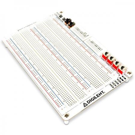 디바이스마트,MCU보드/전자키트 > 프로세서/개발보드 > Digilent > Scope, DAQ 및 장비,Digilent,Breadboard Canvas 410-385,410-385 / Analog Discovery Studio에서 사용 가능한 브레드보드 /  6개의 사용 가능한 전원 공급 장치 (3.3V, 5V, ± 12V) 및 포함 된 I / O에 대한 연결 제공