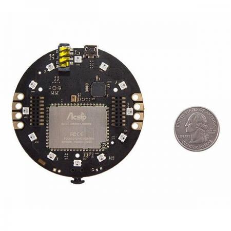 디바이스마트,MCU보드/전자키트 > 인공지능/임베디드/산업용 > 인공지능/머신러닝 > 인공지능 음성인식/스피커,Seeedstudio,ReSpeaker Core - Based On MT7688 and OpenWRT [102010088],모듈에 간단한 플러그인으로 음성 대화형 프로젝트를 공유하고 다운로드 할 수 있도록 설계됨 / 다양한 Grove 센서와 액추에이터를 연결하여 기능을 확장 가능 / AI7688 Wi-Fi 모듈 / 전원 공급 : 5V DC
