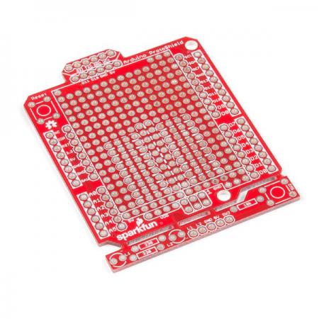 디바이스마트,오픈소스/코딩교육 > 아두이노 > 아두이노 호환쉴드,SparkFun,SparkFun Arduino ProtoShield - Bare PCB [DEV-13819],Arduino 실드를 부속 부품을 조립하여 개발을 할 수있는 프로토타입형 PCB입니다