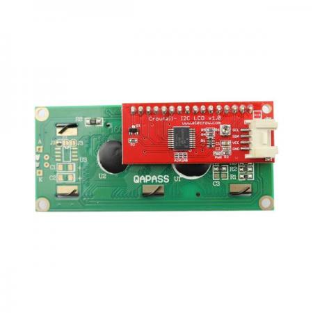 디바이스마트,MCU보드/전자키트 > 디스플레이 > LCD/OLED,ELECROW,Crowtail- 5V I2C LCD1602 모듈 [CT0046LCD],크로우테일 호환 / 전압 : 5V / 사이즈 : 3.5cm  X 8cm / 뒷면 장착 모듈 사이즈 : 2cm X 5cm